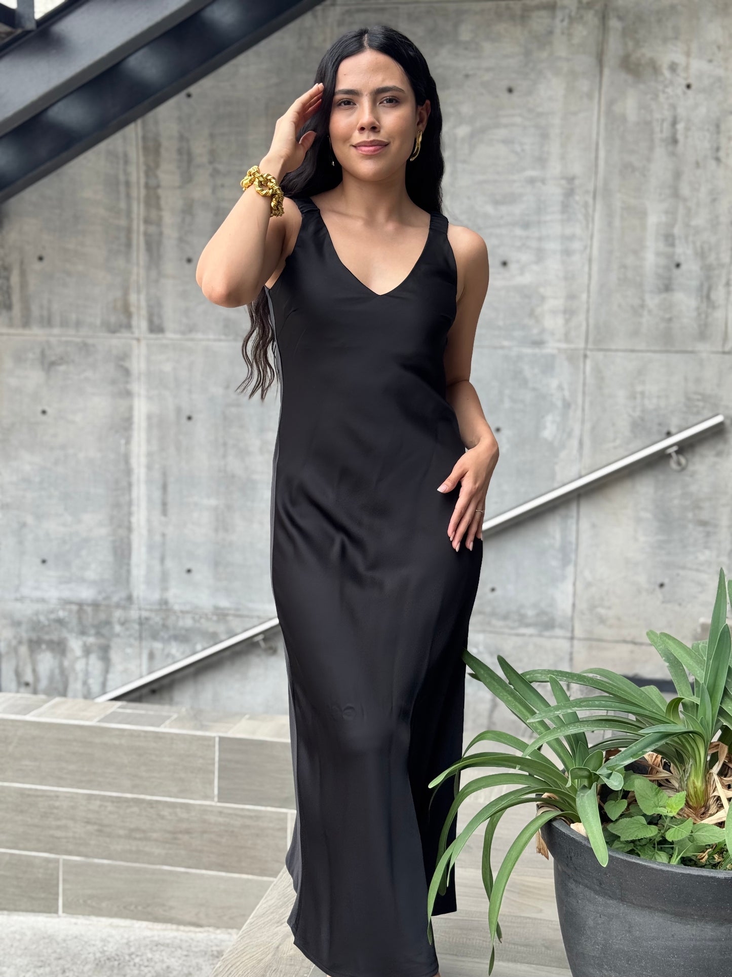 VESTIDO SEDA