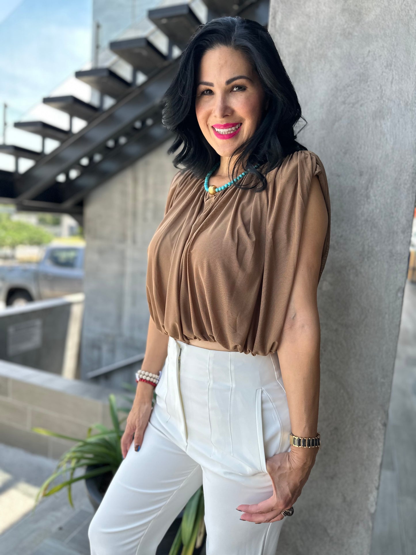 BLUSA GLOBO DE TUL