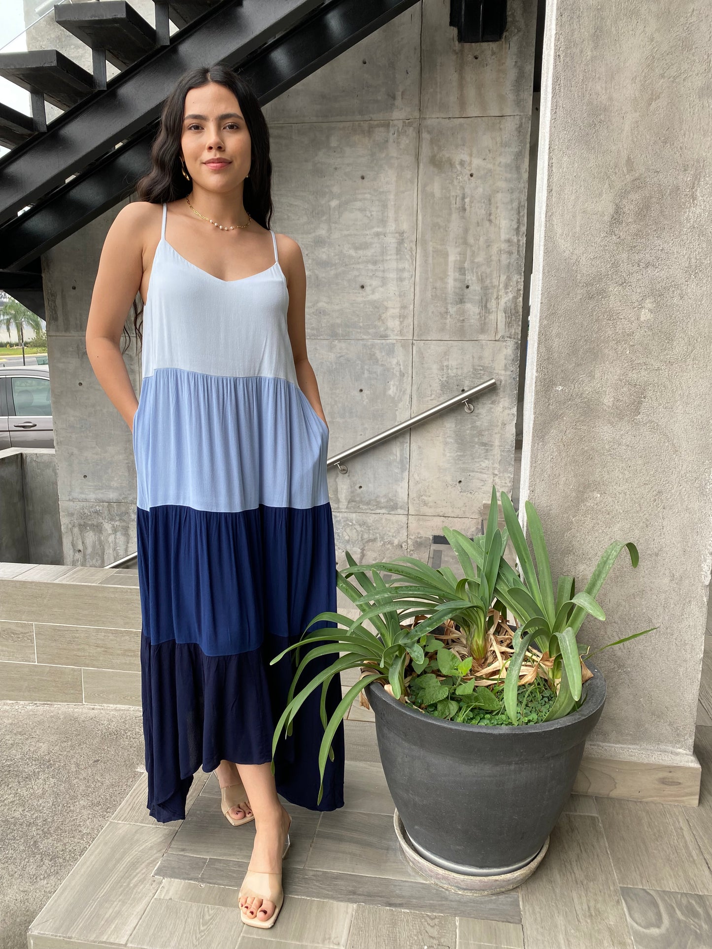 VESTIDO NAVI AZUL