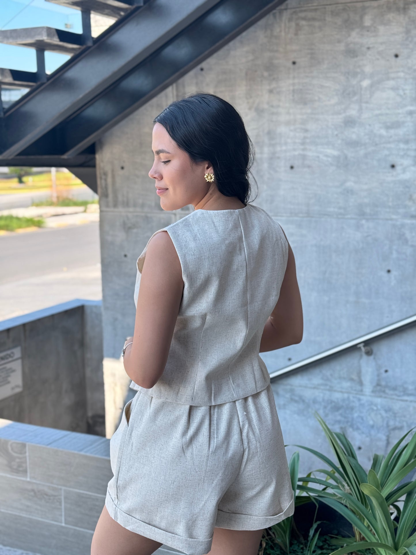SET CHALECO/SHORT