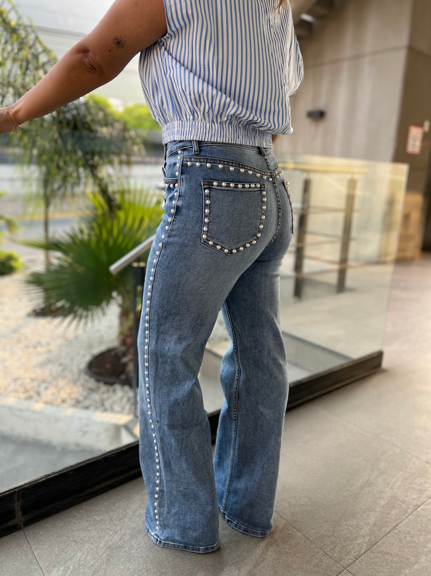 JEANS PERLAS