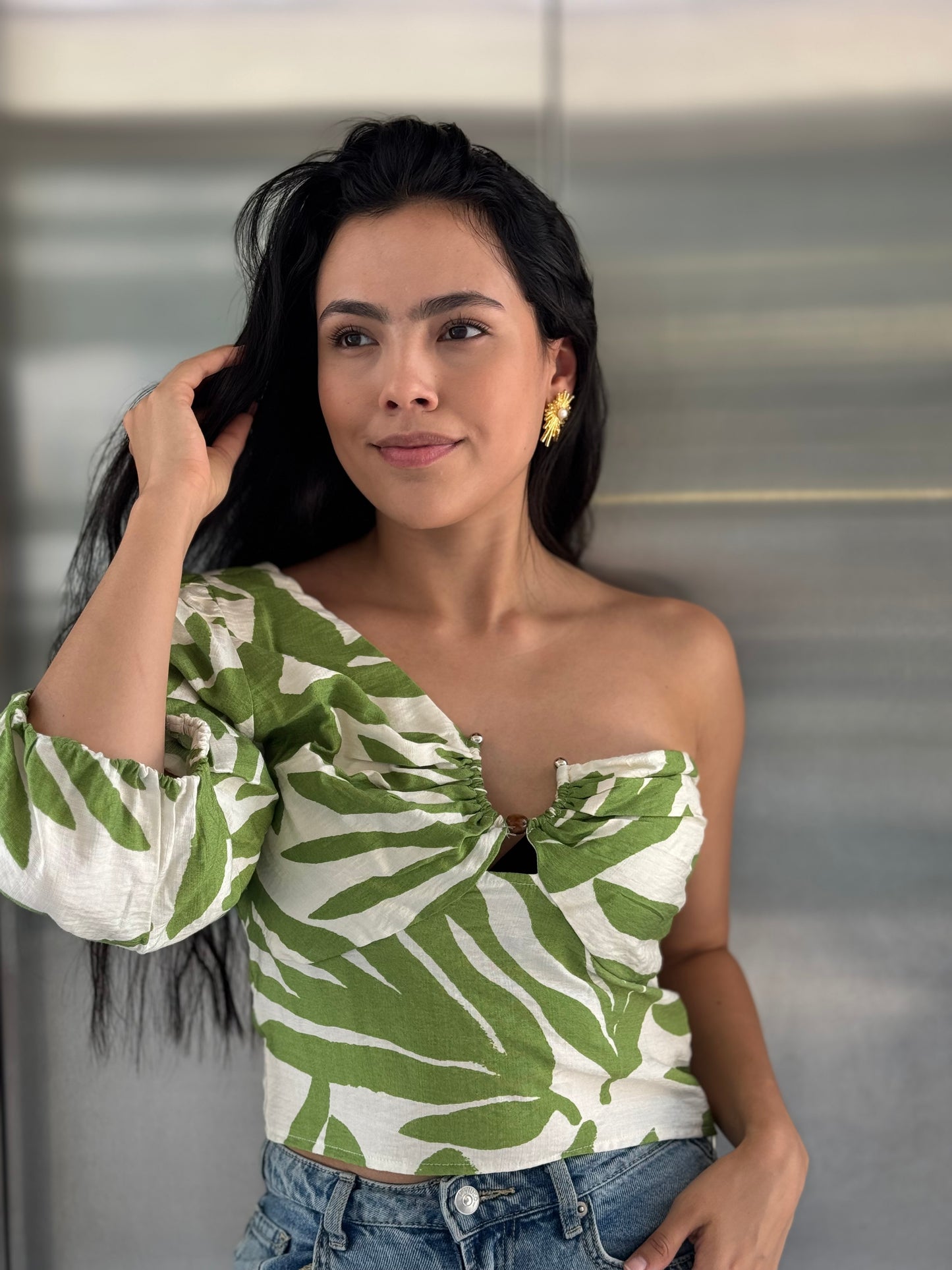 BLUSA CROP TIRANTE