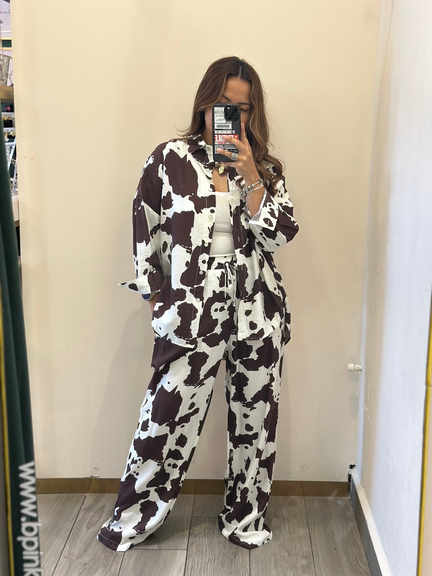 CAMISA MANGA LARGA VACA
