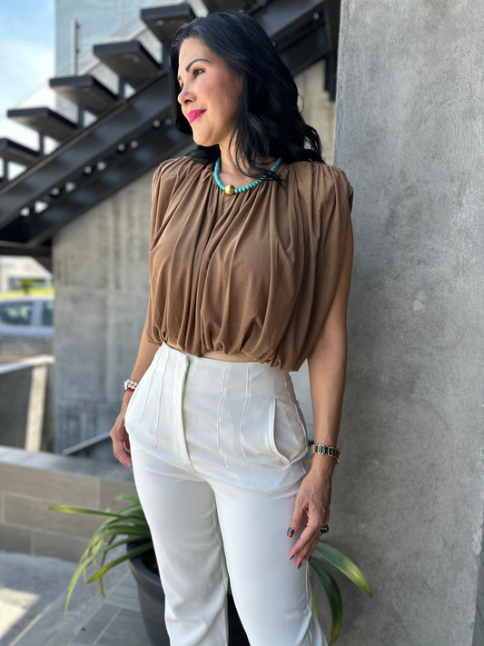 BLUSA GLOBO DE TUL