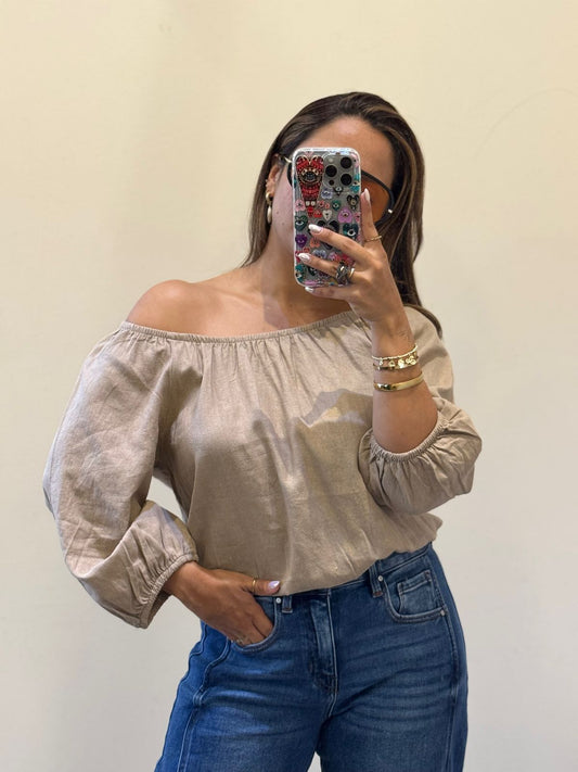 BLUSA CUELLO BANDEJA