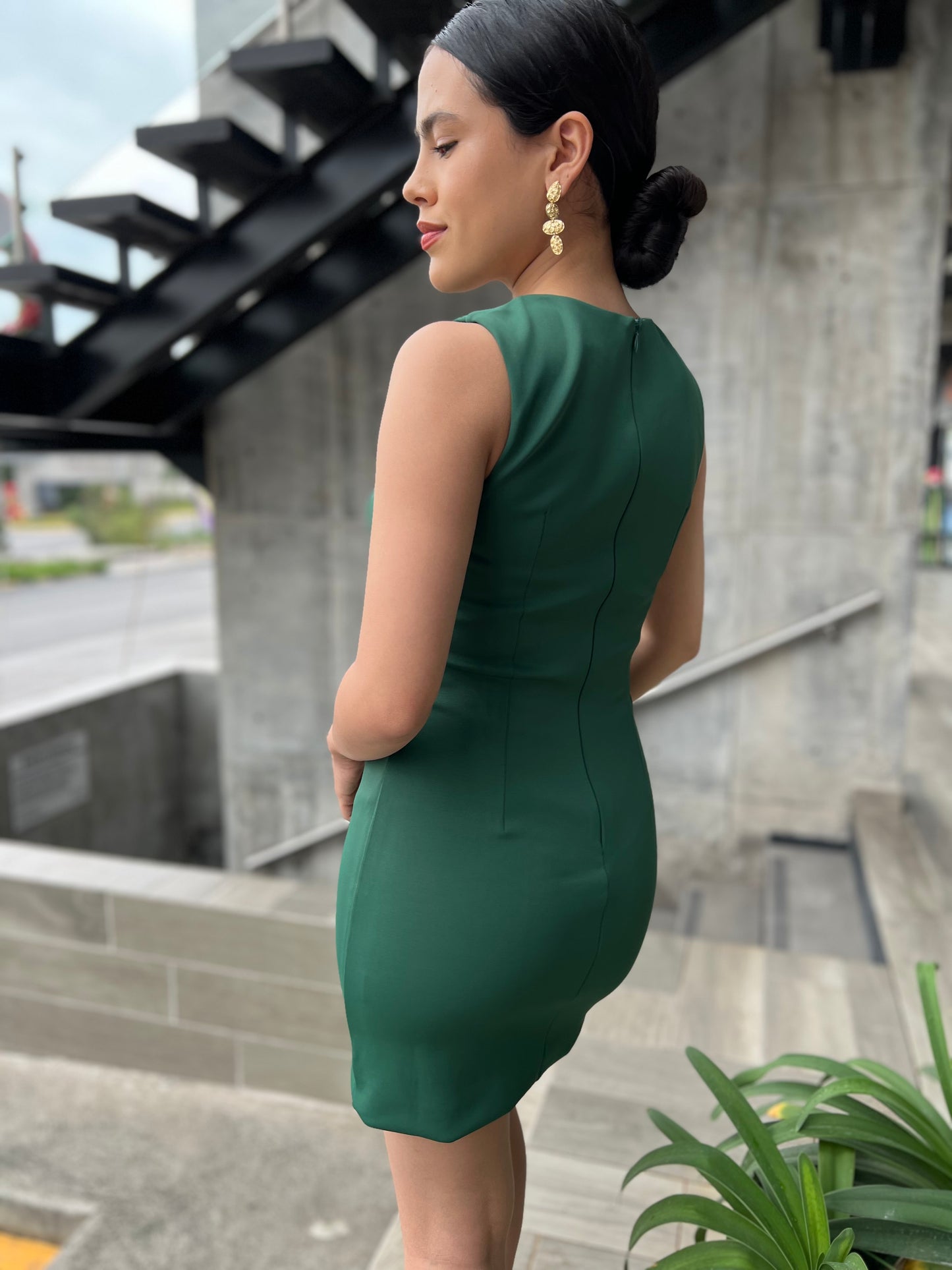 VESTIDO VERDE