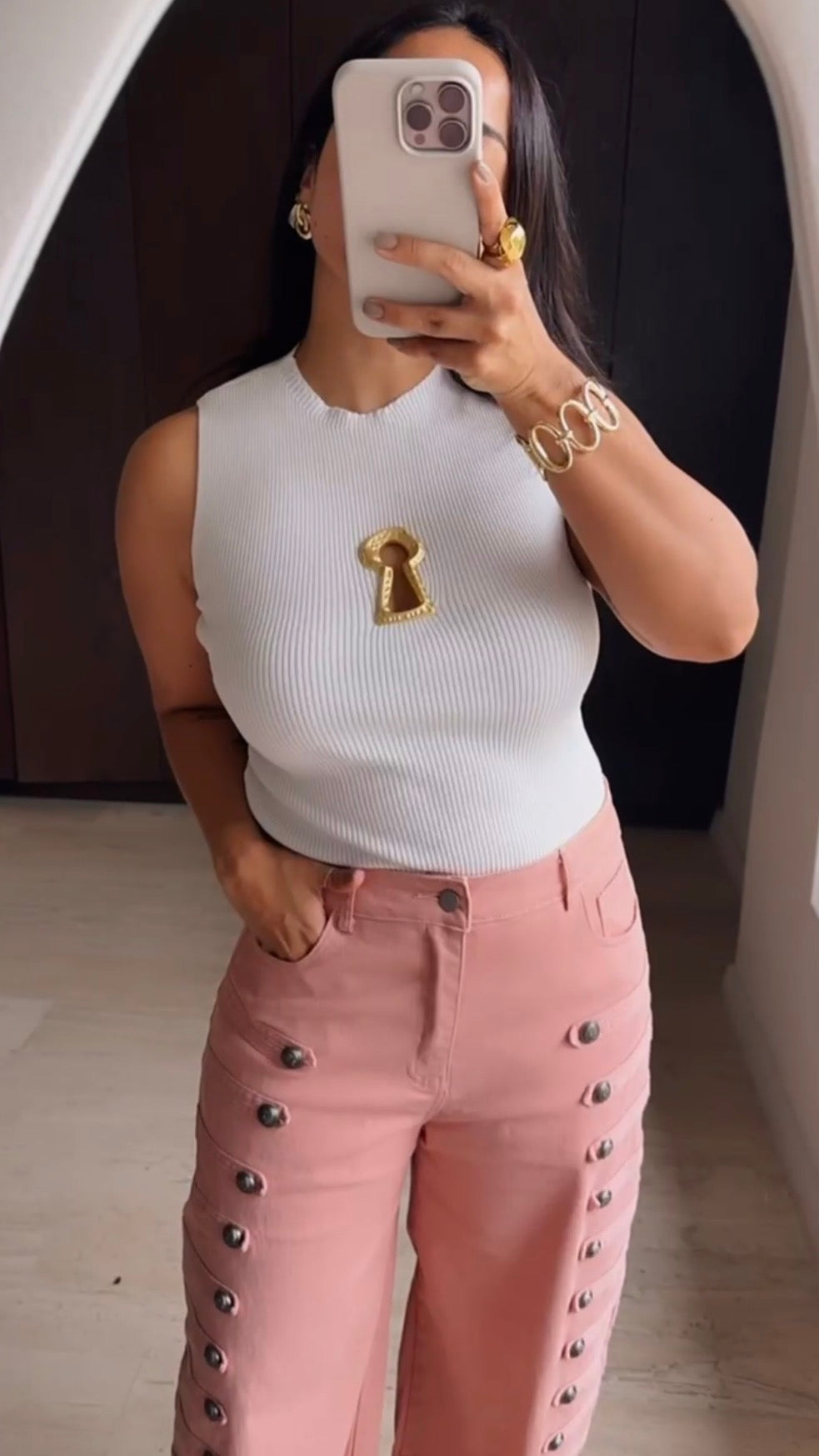 BLUSA LLAVE BUSTO
