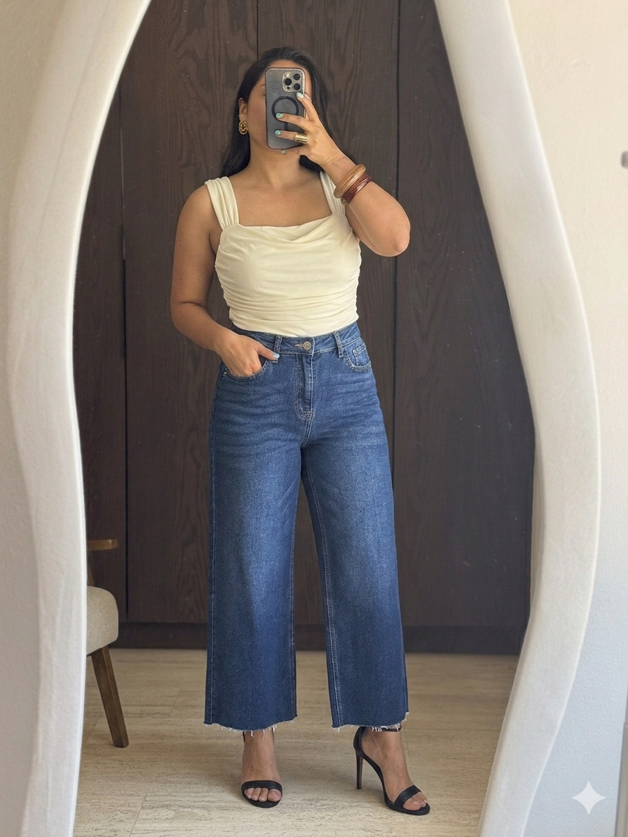 BLUSA MESH TIRANTES
