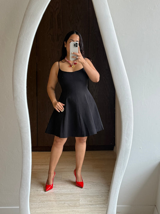 VESTIDO PINZAS TIRANTE