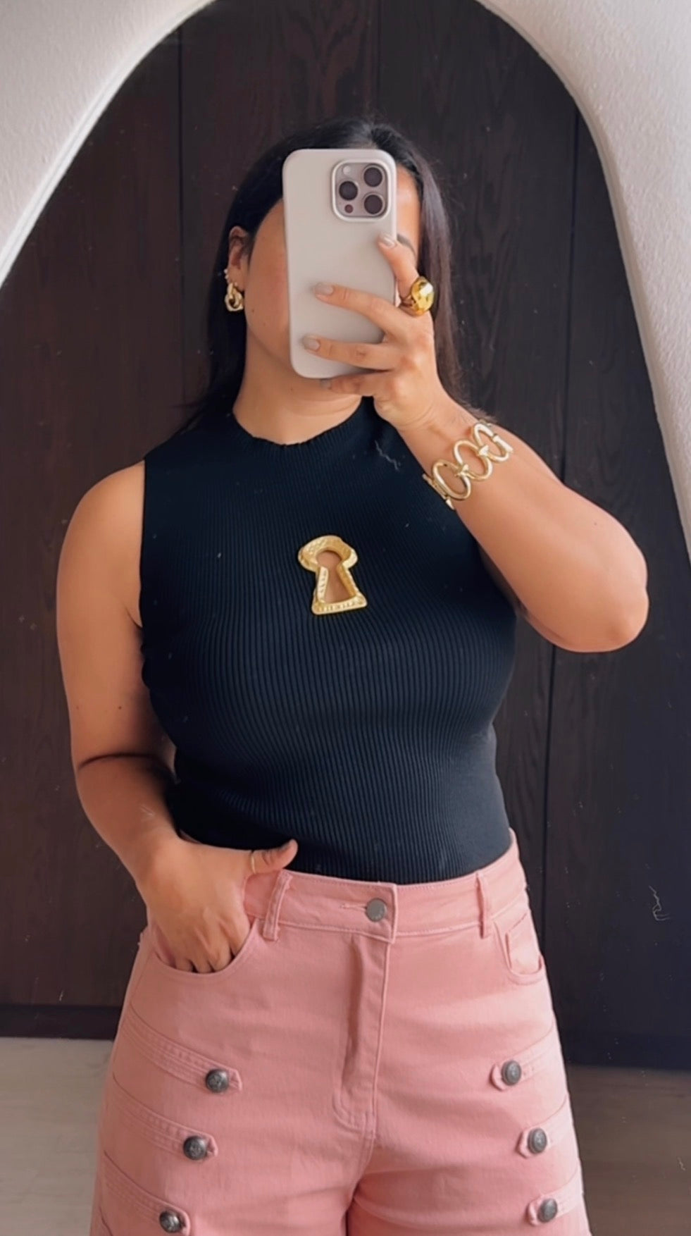 BLUSA LLAVE BUSTO