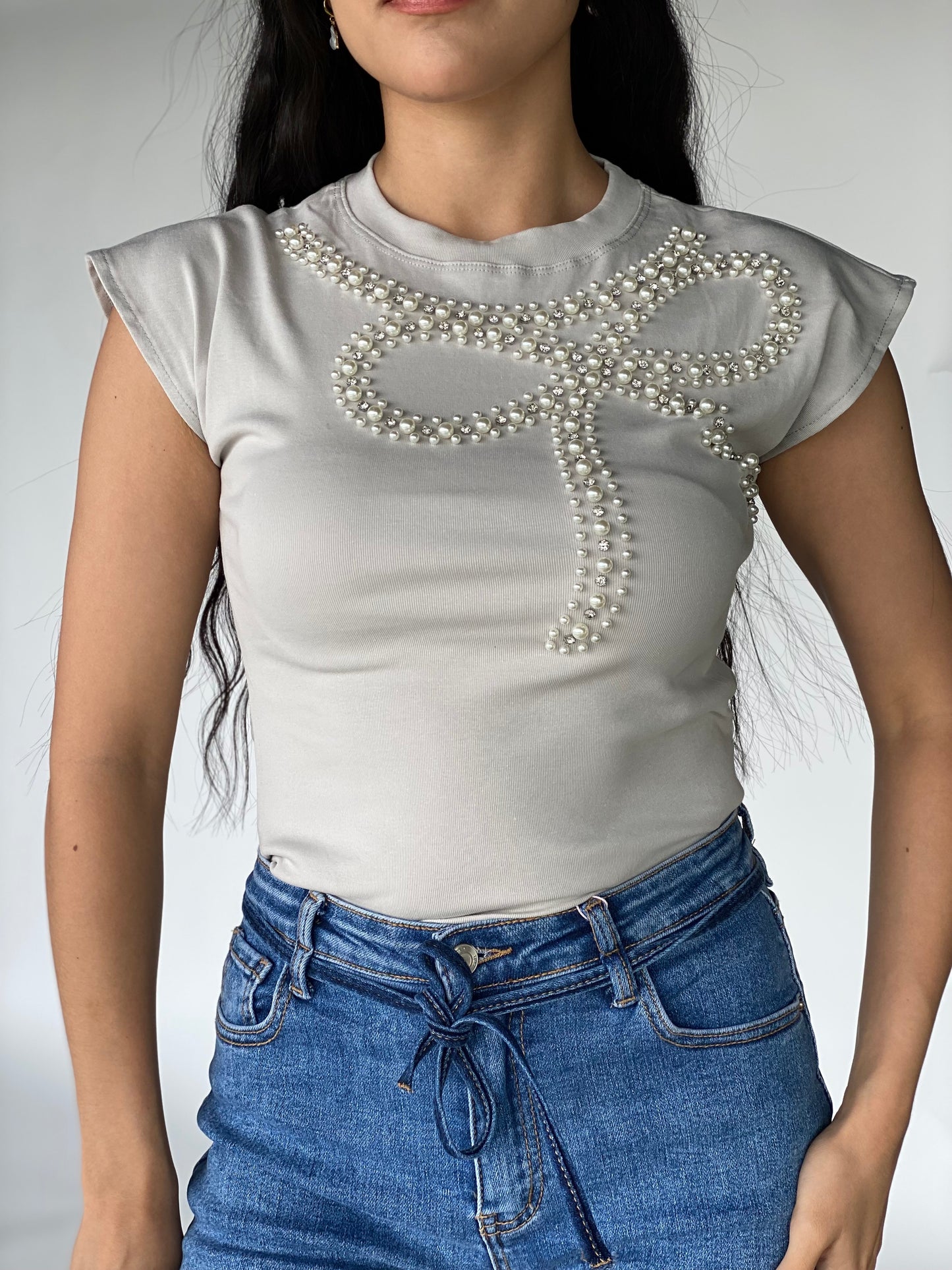 BLUSA PEDRERÍA MOÑO