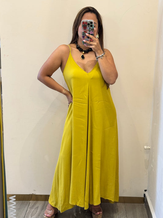 VESTIDO VERANO VERDE