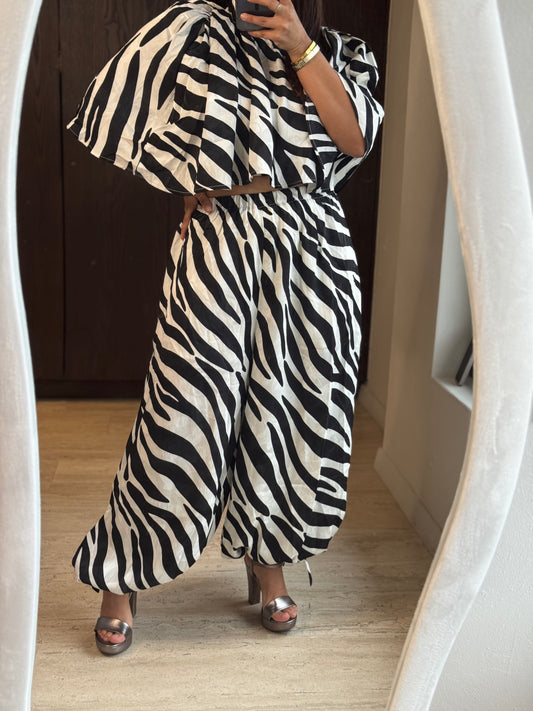 PANTALON ESTAMPADO CEBRA