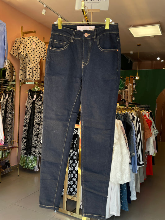 JEANS SKINNY MEZCLILLA OBSCURO