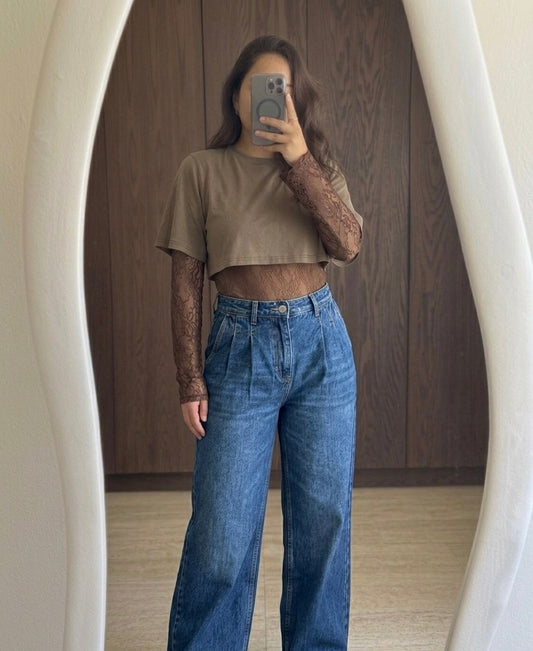 BODY ENCAJE CON PLAYERA