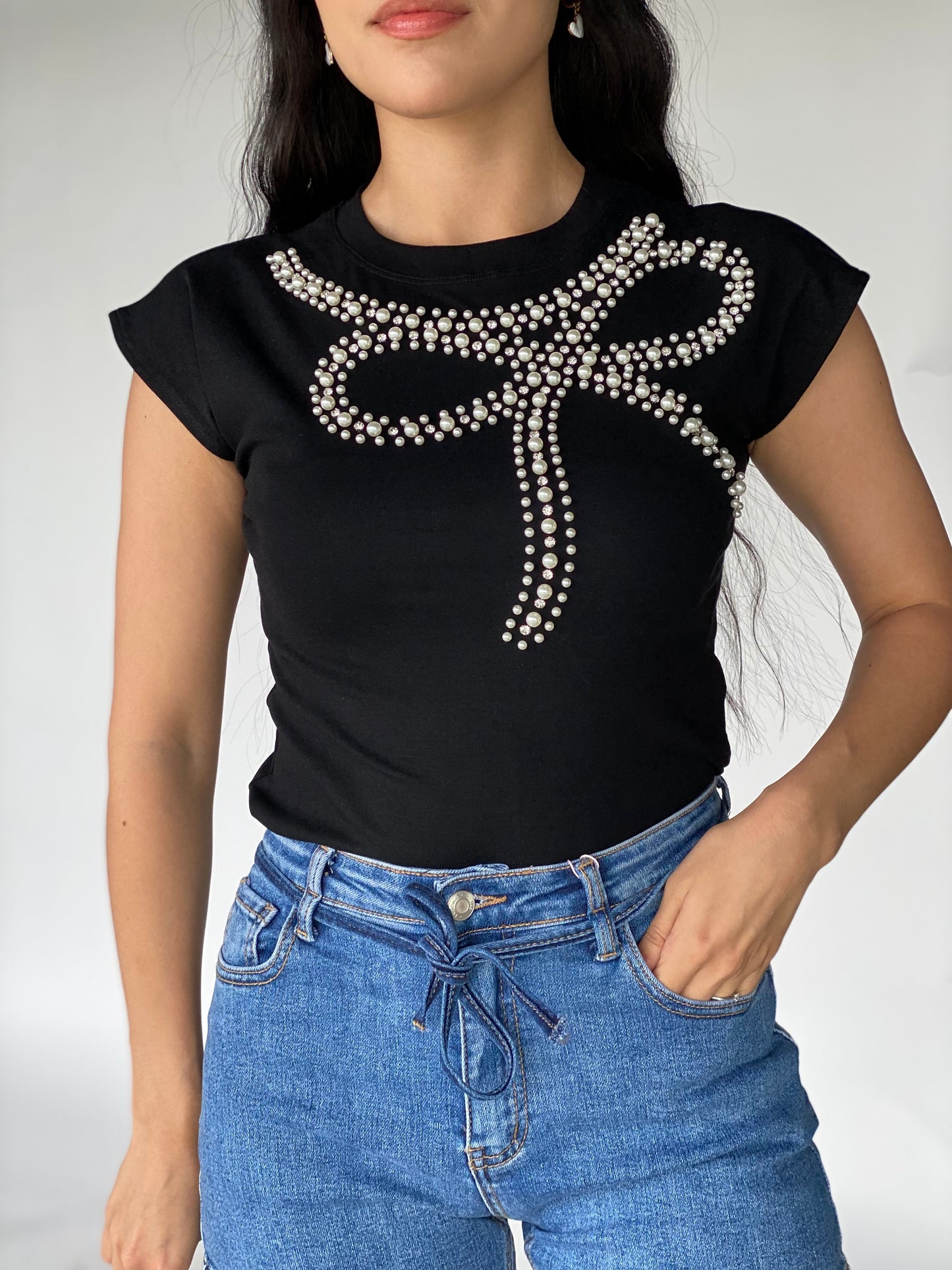 BLUSA PEDRERÍA MOÑO