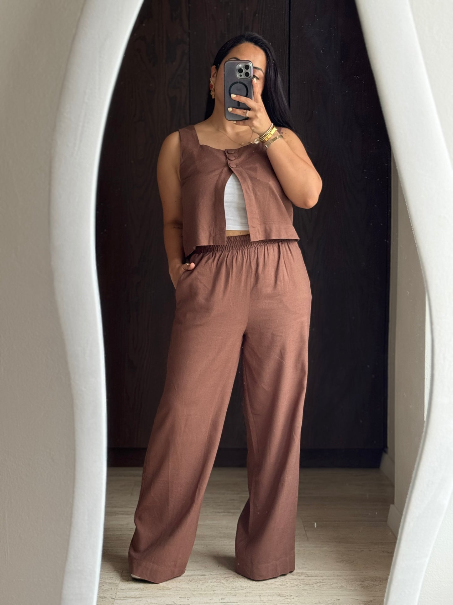 PANTALON LIGERO LINO