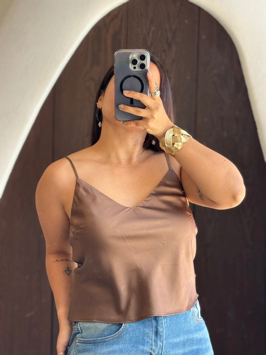 BLUSA TIRANTES DE SEDA