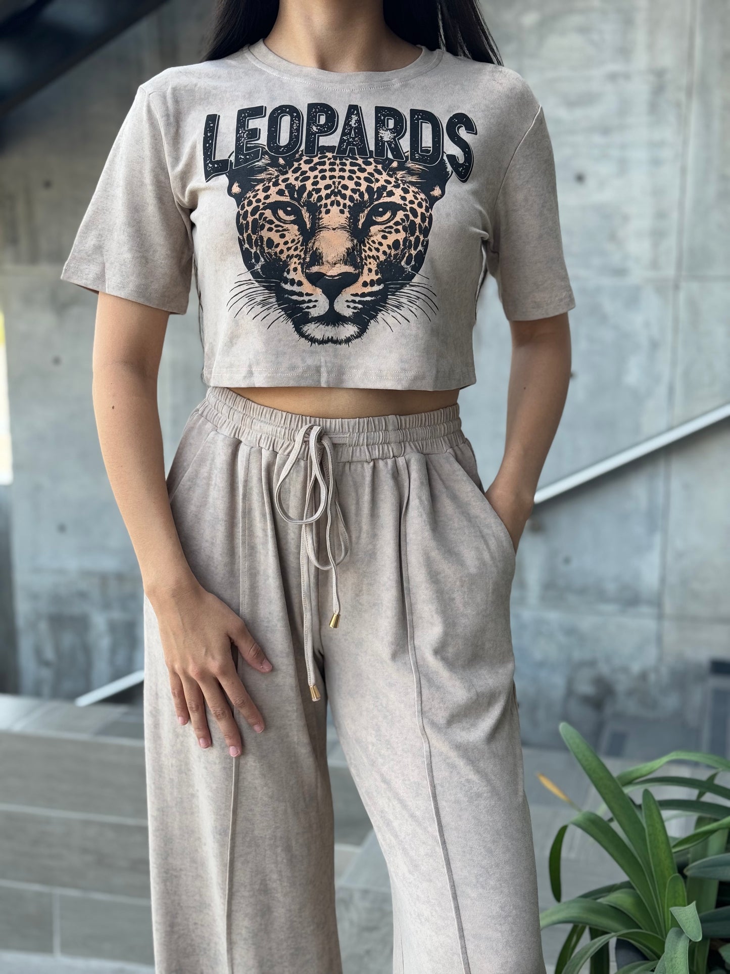 SET LEOPARDO PANTS