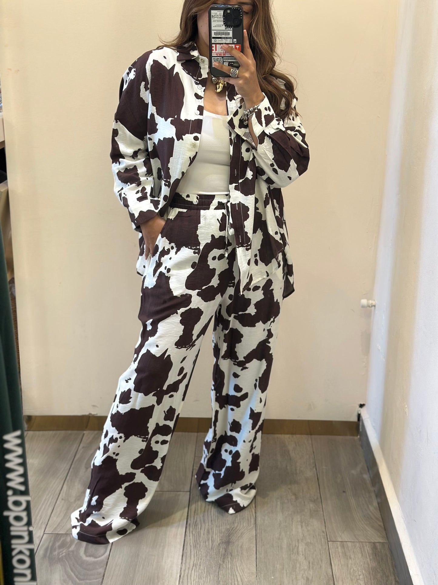 CAMISA MANGA LARGA VACA