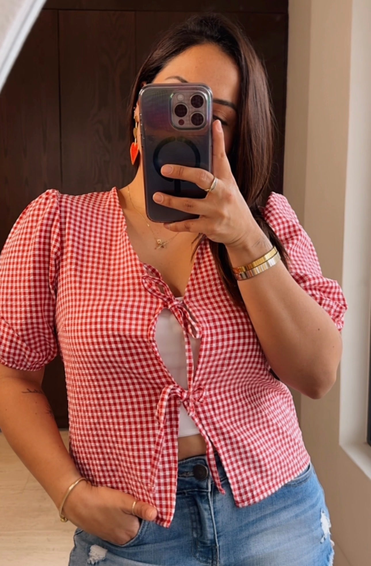 BLUSA BOMBACHA LISTONES