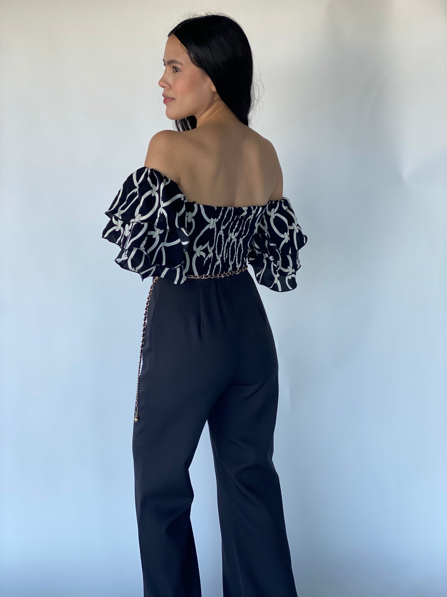 JUMPSUIT OFF SHOULDERS