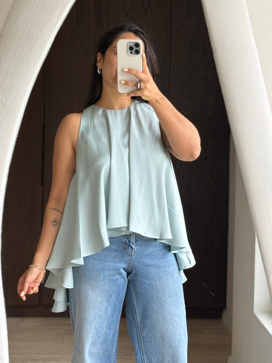 BLUSA SEDA COLA