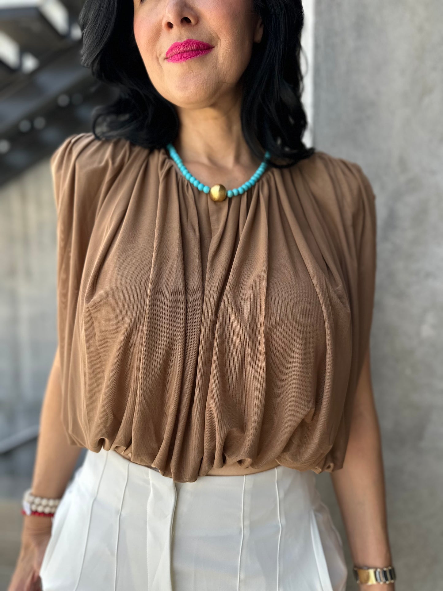 BLUSA GLOBO DE TUL