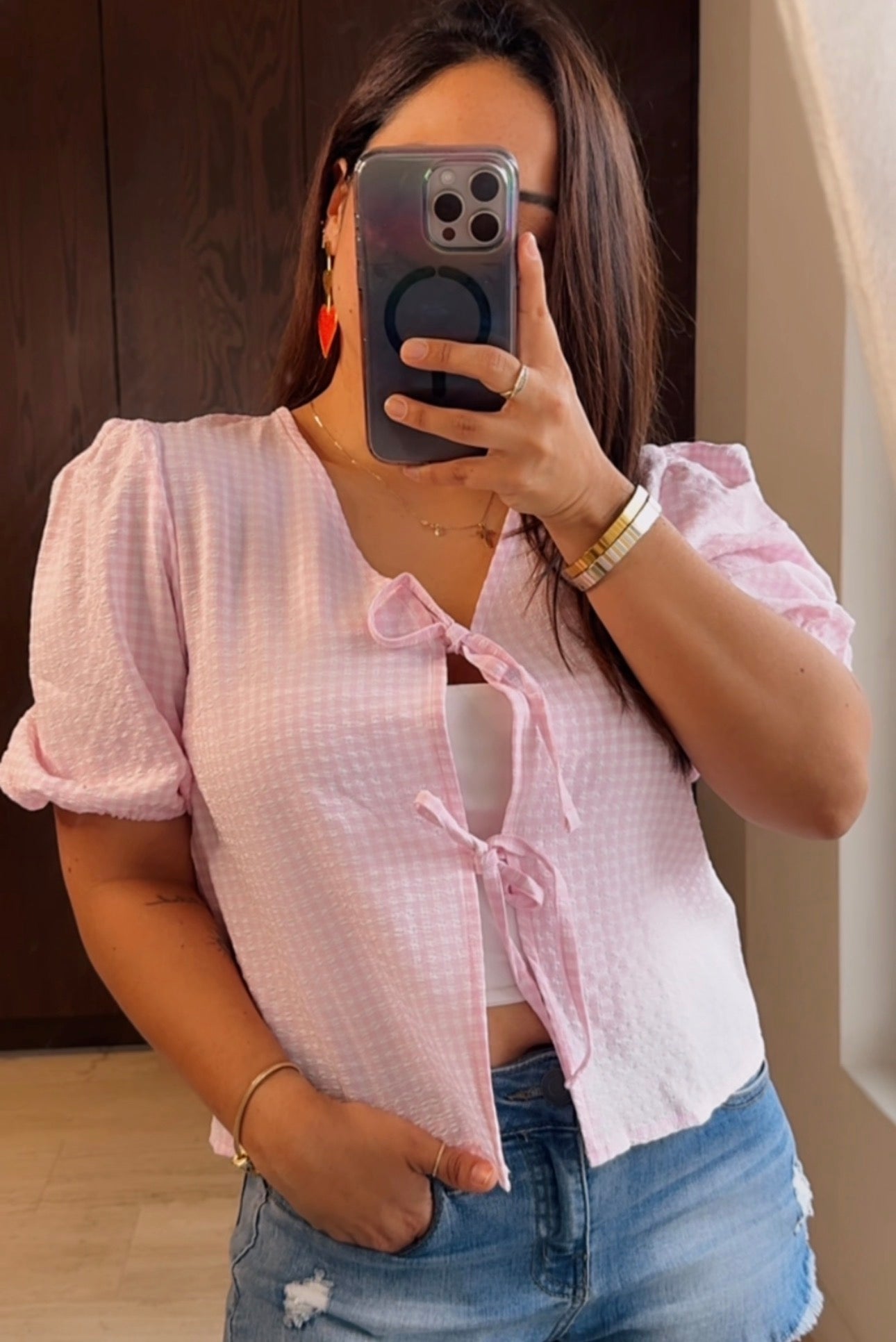 BLUSA BOMBACHA LISTONES