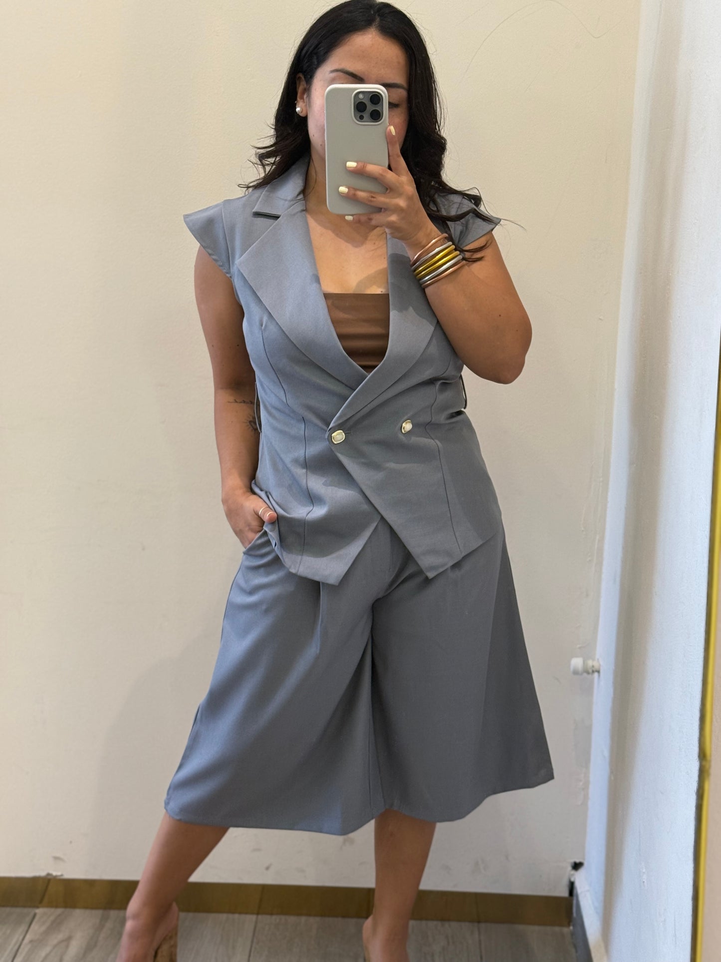 SET CHALECO/BERMUDAS