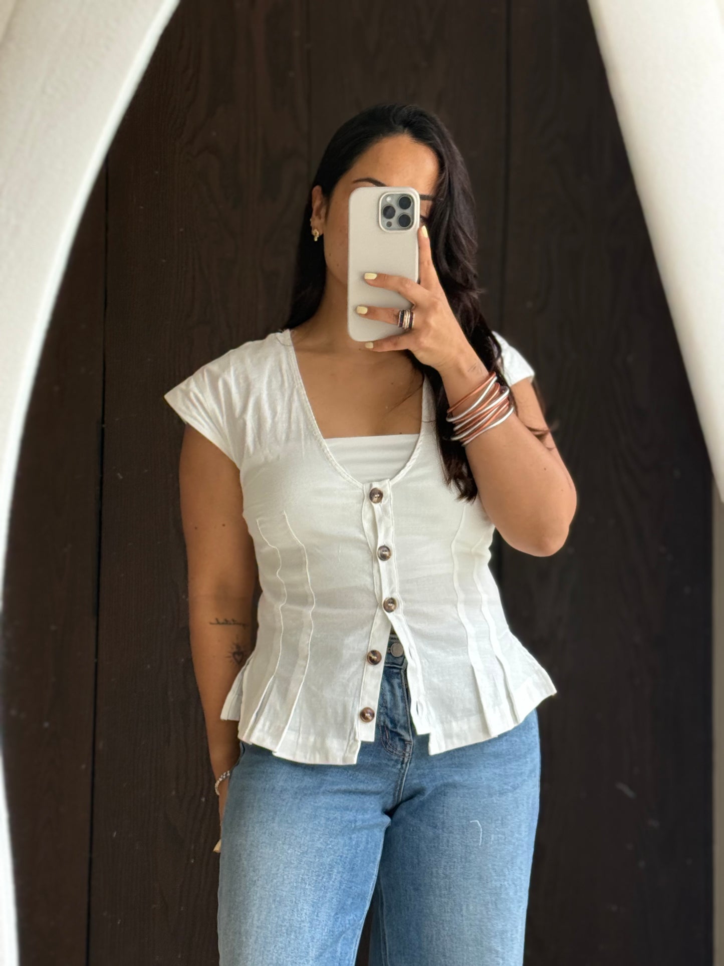 BLUSA ESTILO CHALECO