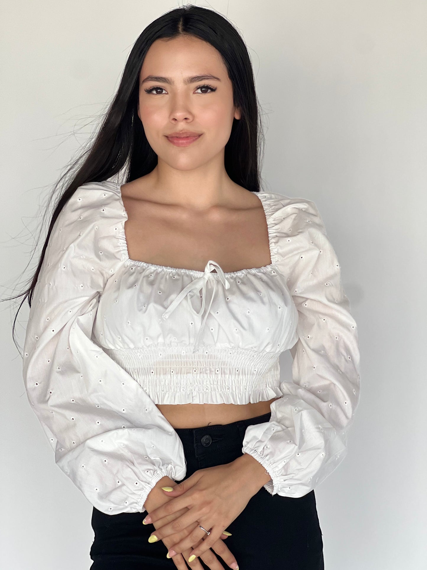 CROP TOP BLANCO INA