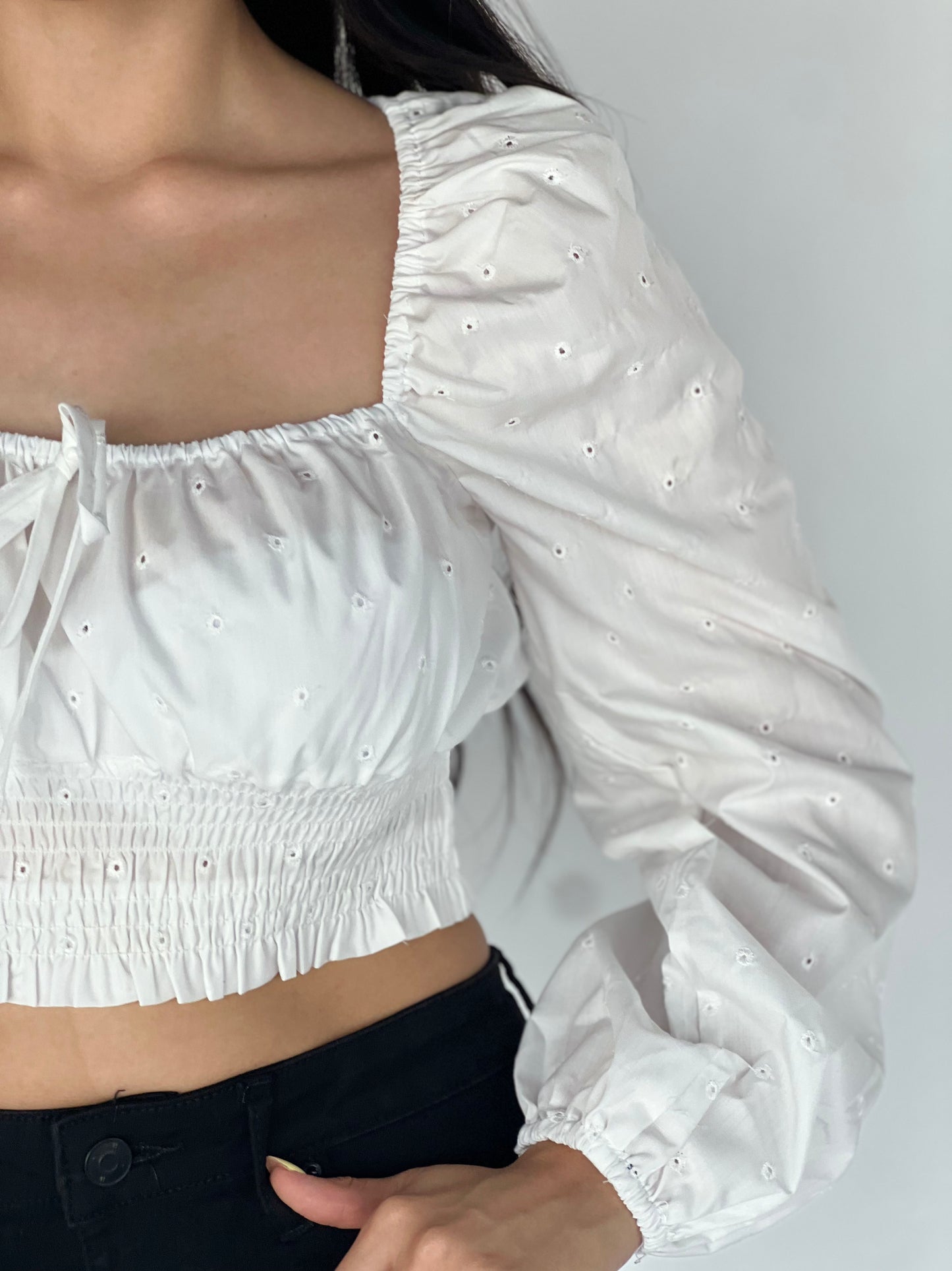 CROP TOP BLANCO INA