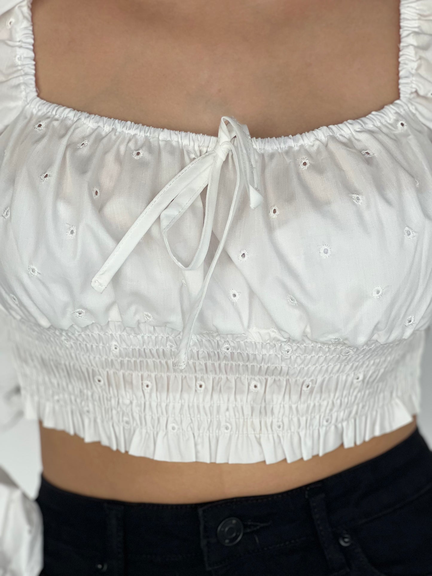 CROP TOP BLANCO INA