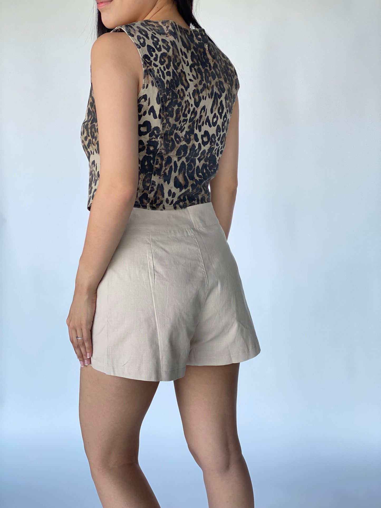 FALDA SHORT CON DETALLE CORAZÓN