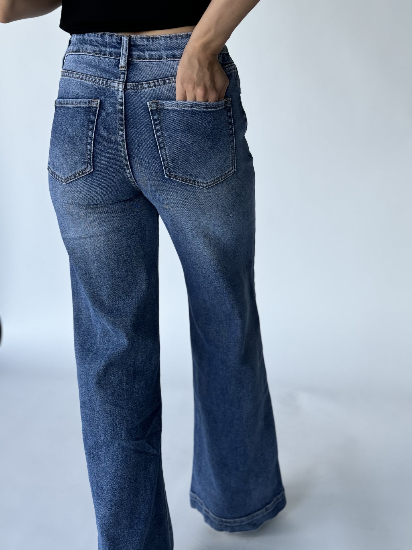 JEANS WIDE LEG